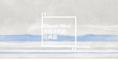 2020年度流行色 永恒不朽的經(jīng)典藍(lán)與環(huán)保的和諧共鳴